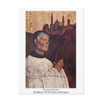 Portrait Donors By Master Of The Pieta Of Avignon Postcards