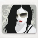 Portrait mousepads