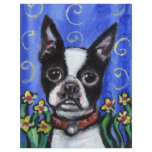 Portrait of a Boston Terrier flyers