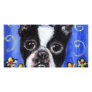 Portrait of a Boston Terrier Picture Card