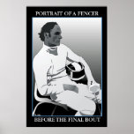 Portrait of a Fencer: Before the Final Bout posters