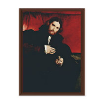 Portrait Of A Gentleman With A Lion'S Paw By Lotto Post Cards