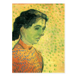 Portrait of a girl by Vincent van Gogh Post Cards