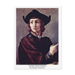 Portrait Of A Goldsmith By Jacopo Pontormo postcards