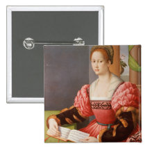 Portrait of a Lady Buttons