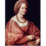 Portrait Of A Lady With Spindle Baskets By Pontorm photo sculptures