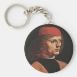 Portrait of a Musician Keychains