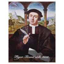 Portrait Of A Notary By Quentin Massys Flyers