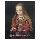 Portrait Of A Saxon Princess By Lucas Cranach Der flyers