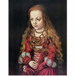 Portrait Of A Saxon Princess By Lucas Cranach Der photo sculptures