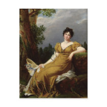 Portrait of a Seated Woman Postcard