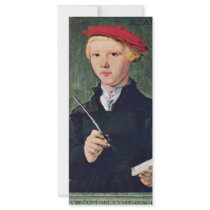 Portrait Of A Twelve Year Old Student.,  By Attrib Full Color Rack Card