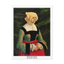 Portrait Of A Woman By Altdorfer, Albrecht Postcards