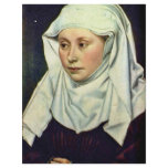 Portrait Of A Woman By Robert Campin flyers