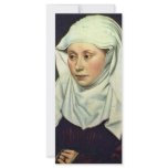 Portrait Of A Woman By Robert Campin rack cards