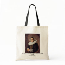 Portrait Of A Woman Of About Forty Canvas Bag