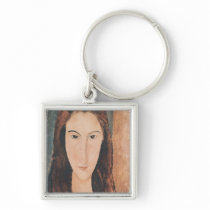 Portrait of a Young Girl Key Chains
