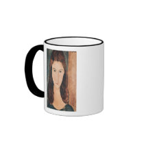 Portrait of a Young Girl Mugs