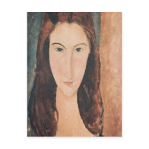 Portrait of a Young Girl Postcard