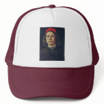 Portrait Of A Young Man By Botticelli Sandro hats