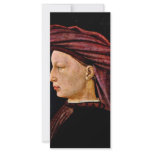Portrait Of A Young Man In Profile By Masaccio (Be rack cards
