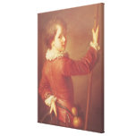 Portrait of a Young Pilgrim, 1725 Gallery Wrap Canvas