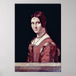 Portrait of a Young Woman by da Vinci Posters
