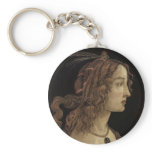 Portrait of a Young Woman Keychain