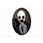 portrait of a zombie postcards