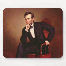 Portrait of Abraham Lincoln Mousepad