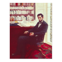 Portrait of Abraham Lincoln Post Card