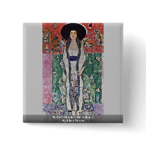 Portrait Of Adele Bloch-Bauer By Klimt Gustav Pins
