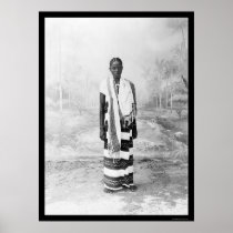 Portrait of African Woman 1900 Print