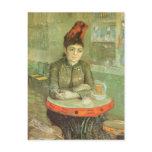 Portrait of Agostina Segatori by Vincent van Gogh postcards