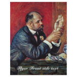 Portrait Of Ambroise Vollard By Pierre-Auguste flyers