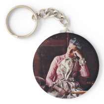 Portrait Of Amelia Van Buren By Thomas Eakins ( Key Chains