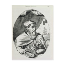 Portrait of Amerigo Vespucci Post Card