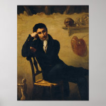 Portrait of an Artist in his Studio Posters
