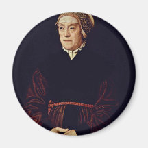 Portrait Of An Elderly Lady By Neufchâtel Nicolas Magnets