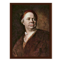 Portrait Of An Elderly Man,  By Peter Johannes Postcards