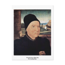 Portrait Of An Older Man By Memling Hans Post Card