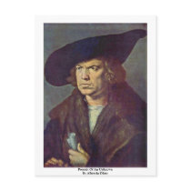 Portrait Of An Unknown By Albrecht Dürer Post Card