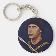 Portrait Of Anthony Of Burgundy Grossbastard Key Chains