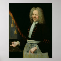 Portrait of Antoine Thibault Posters