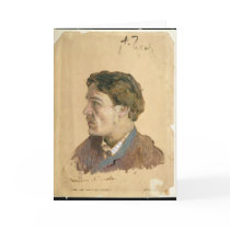 Portrait of Anton Chekhov Greeting Cards
