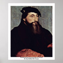 Portrait Of Anton The Good Duke Of Lorraine Poster
