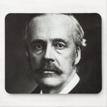 Portrait of Arthur James Balfour Mouse Pads