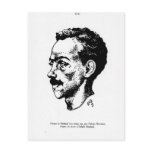 Portrait of Arthur Rimbaud Post Cards