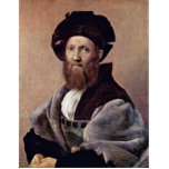 Portrait Of Baldassare Castiglione By Raffael photo sculptures