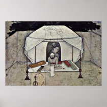 Portrait Of Balwant Singh Of Jamma "" By Indischer Print